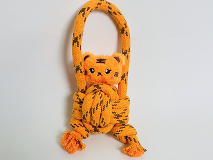Eco Tiger Dog Rope Tug-of-War Toy