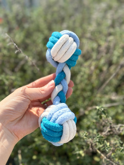 Handmade Eco-Friendly Dog Rope Chew Toys, 4-Piece Set