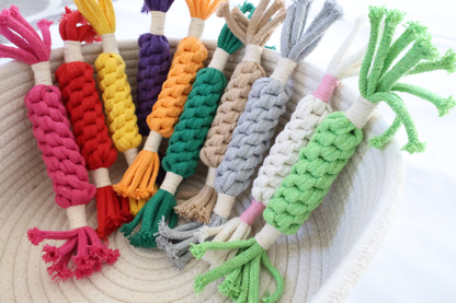 Handmade Jumbo Macrame Rope Candy Toy for Big Dogs