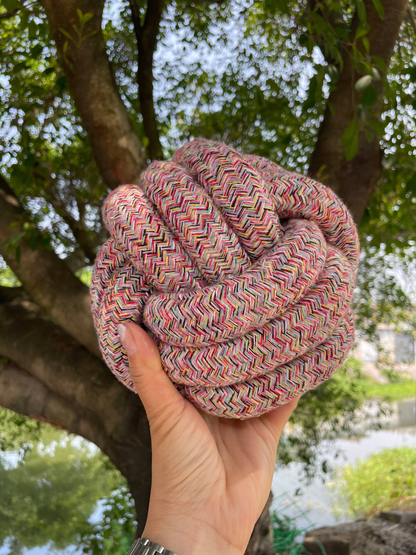 Handmade Large Rope Ball Dog Toy