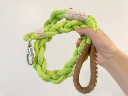 Handmade Sustainable Cotton Rope Dog Leash