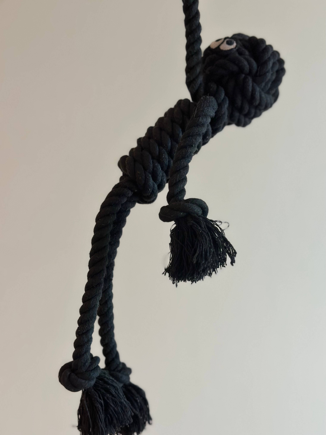 Handmade Sustainable Alien Dog Chew Rope Toy