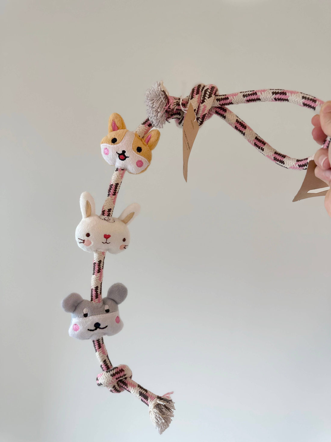 Handmade Sustainable Dog Rope Chew and Tug Toy