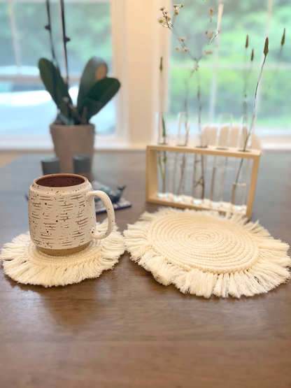 Handmade Sustainable White Eco-Friendly Placemats