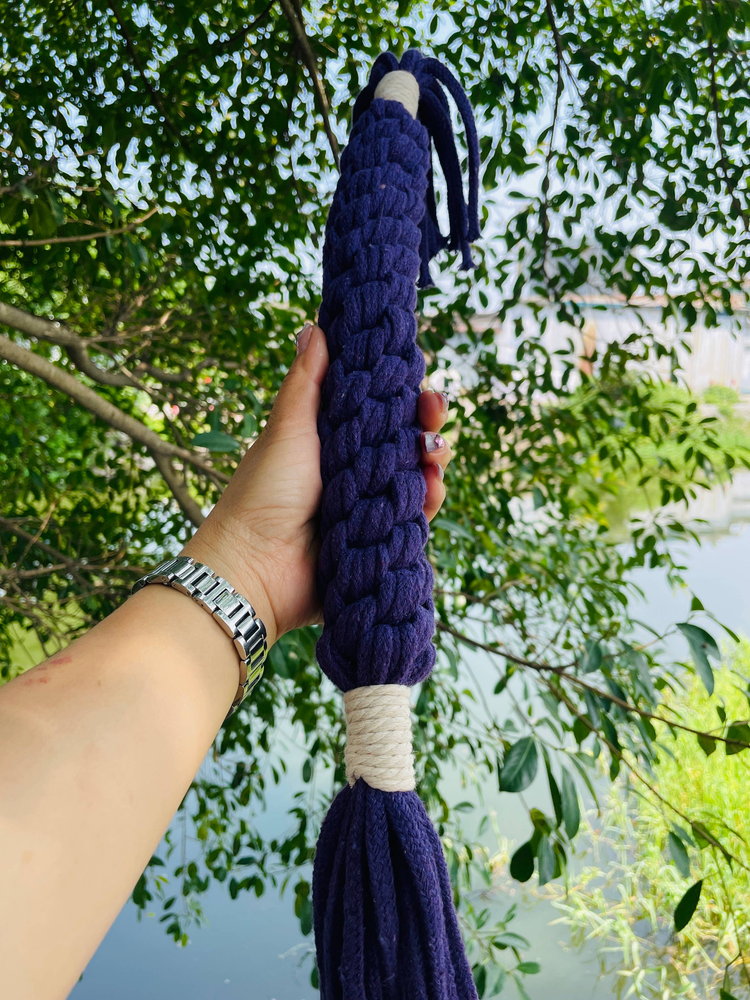 Large Handmade Macrame Candy Rope for Big Dogs