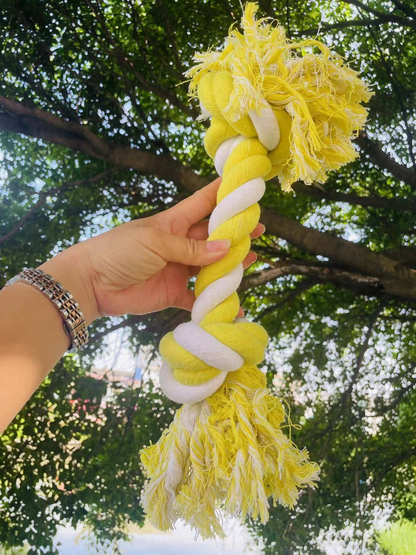 Heavy Duty 2-Knot Dog Chew Rope Toy