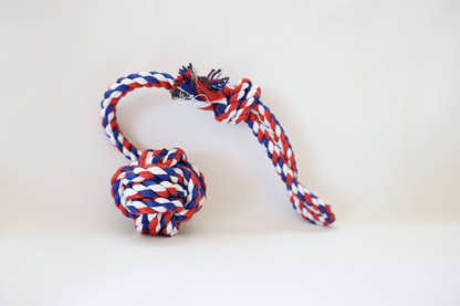 Old Glory Red Dog Rope Toy