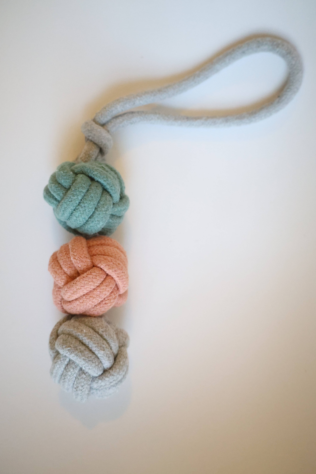 Sustainable Rope Ball Tug Toy for Dogs