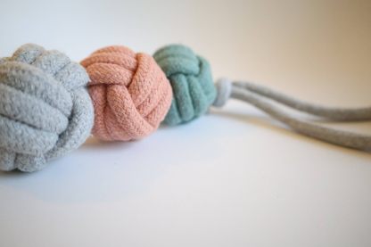 Sustainable Rope Ball Tug Toy for Dogs