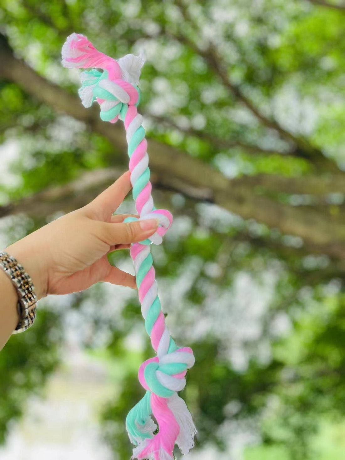 3-Knot Sustainable Dog Chew Rope Toy
