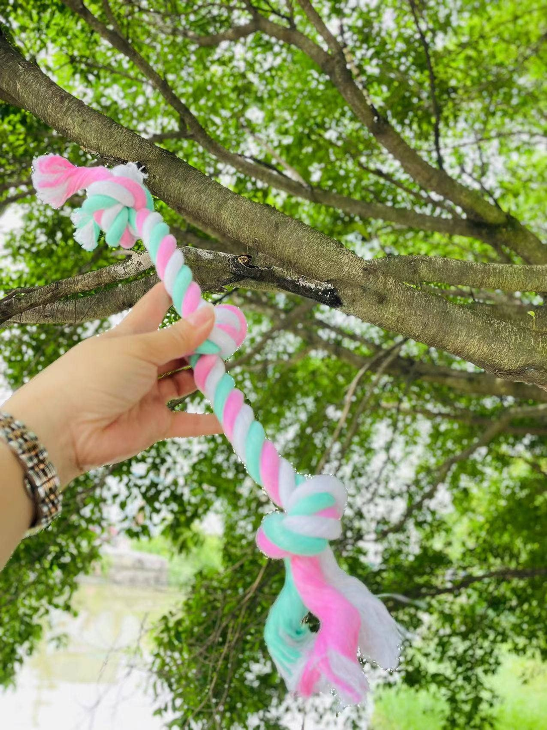 3-Knot Sustainable Dog Chew Rope Toy
