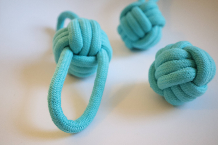 Eco-Friendly Rope Toys 3-Set for Medium and Large Dogs
