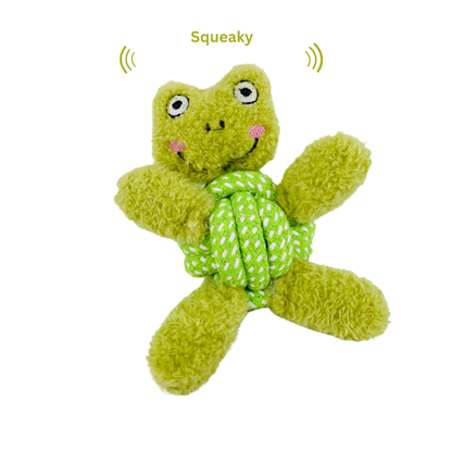 Eco Frog Handmade Dog Rope Chew Toy