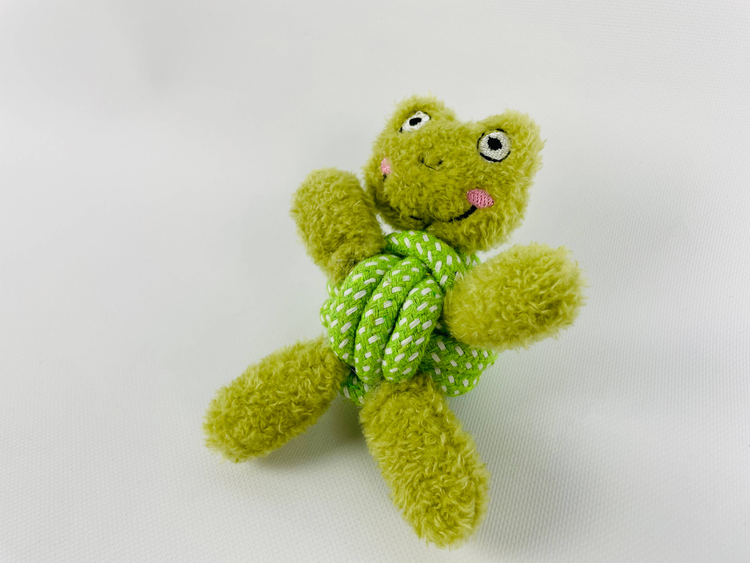 Eco Frog Handmade Dog Rope Chew Toy