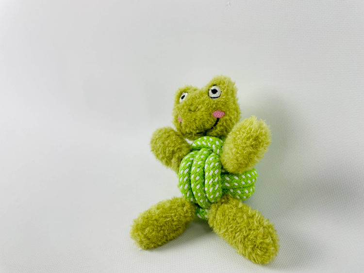 Eco Frog Handmade Dog Rope Chew Toy