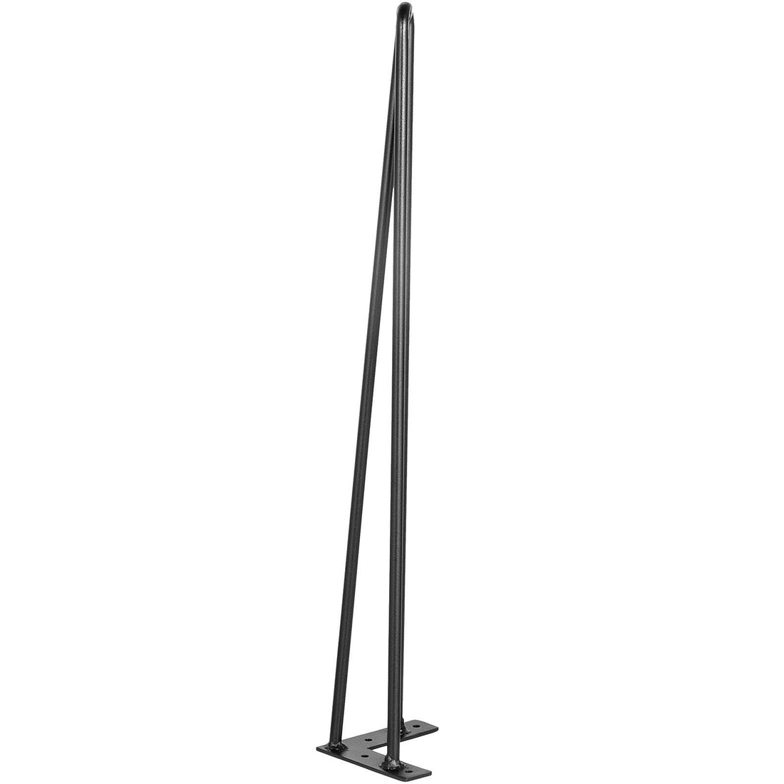 24 inch hairpin table legs styled in a modern living room setting