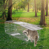 24 inch live animal cage trap main view