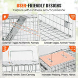 24 inch live animal cage trap mesh construction