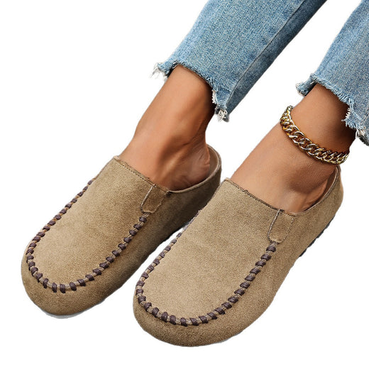 High-top Birkenstock shoes, head-covering half slippers Formal Shoes product image 5
