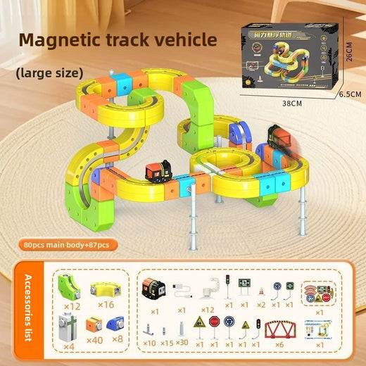 Magnetic Levitation Train Set with Building Blocks product image 4