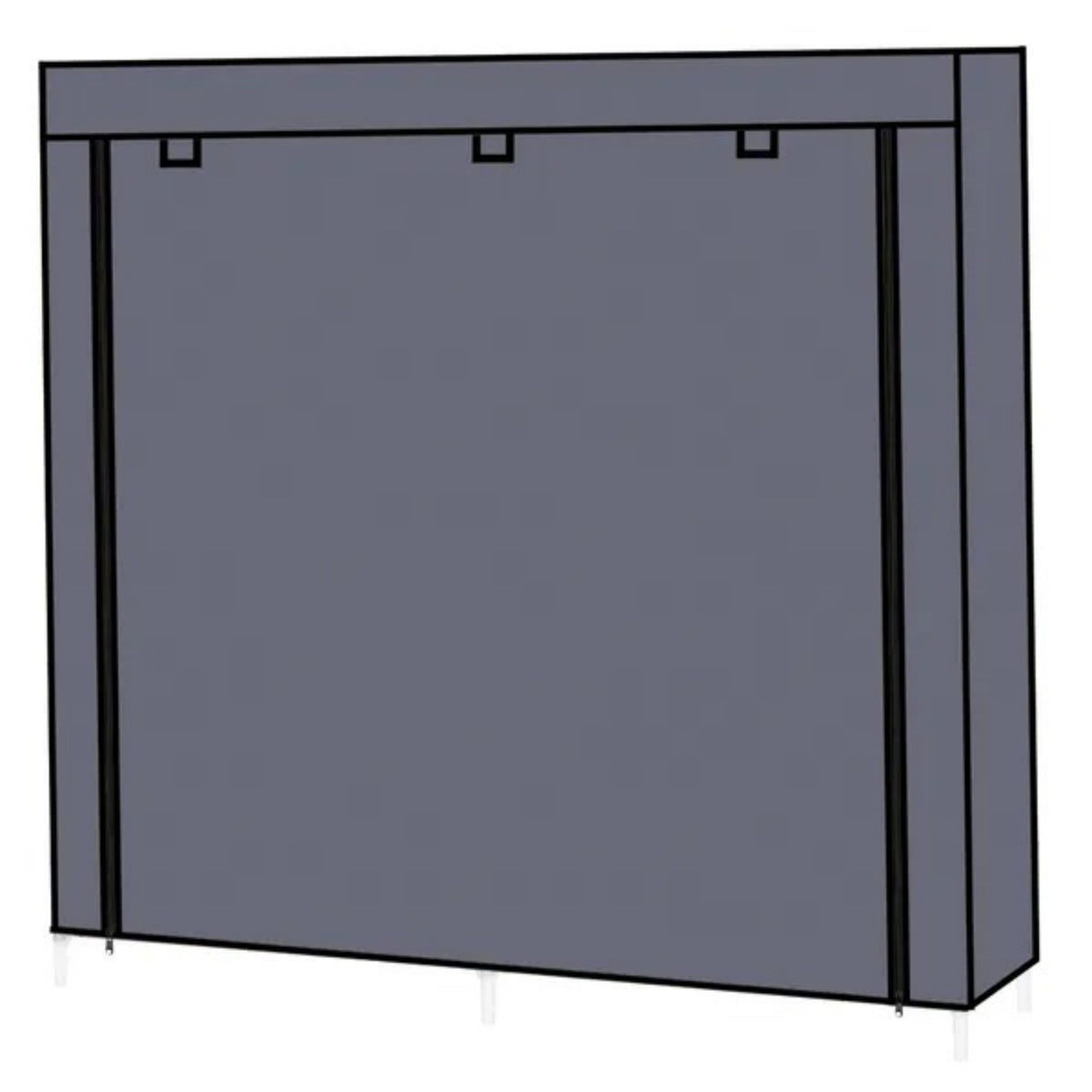 7-tier shoe rack steel frame with connectors