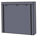 7-tier shoe rack steel frame with connectors