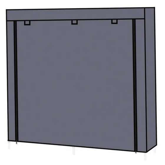 7-tier shoe rack steel frame with connectors
