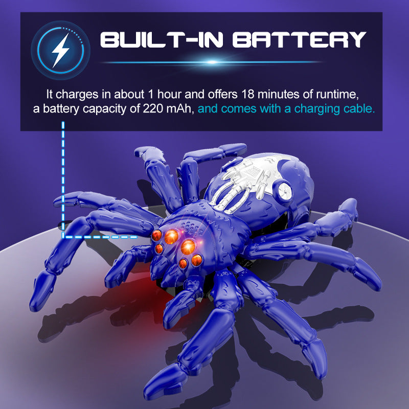 Remote Control Wall Climbing Spider Toy