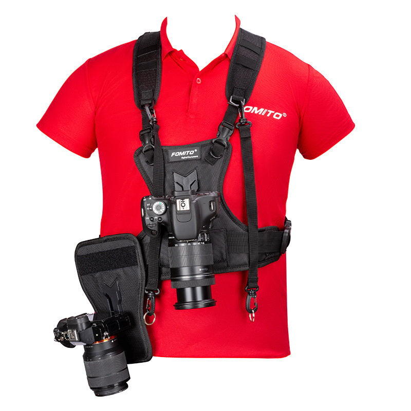 Adjustable Dual Camera Shoulder Strap