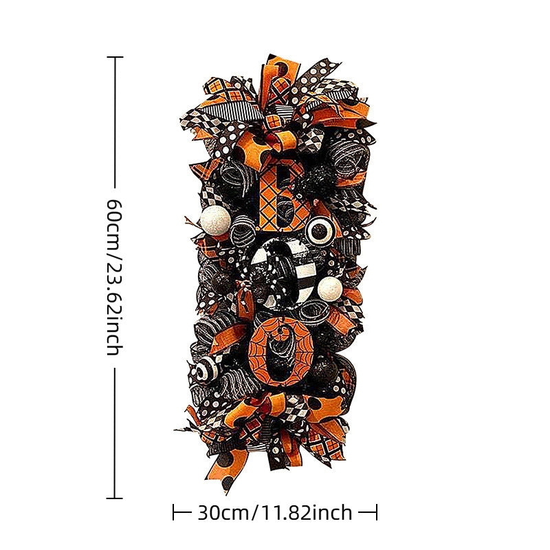 Halloween Door Wreath Decoration