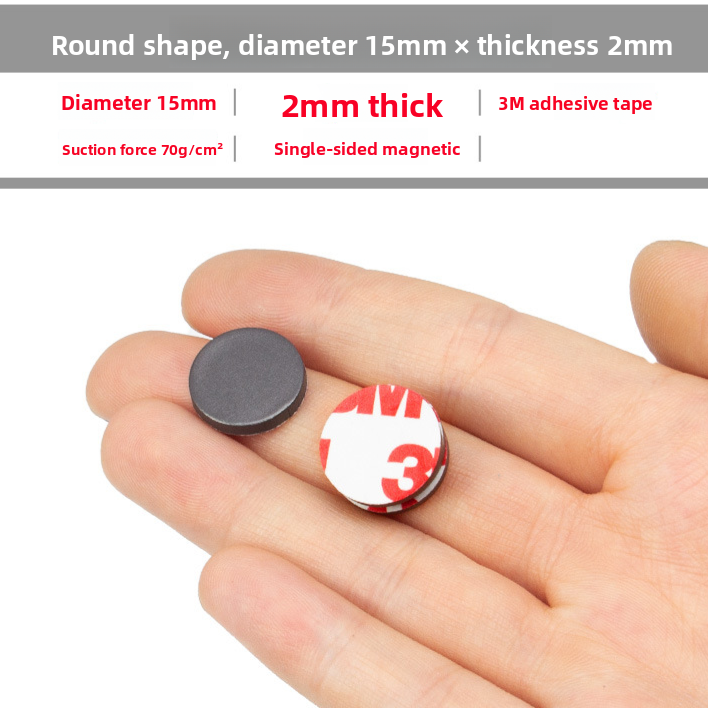 3m Magnetic Stickers with Adhesive Backing