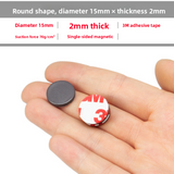 3m Magnetic Stickers with Adhesive Backing