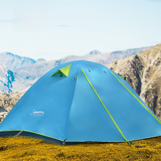 Lightweight Double Layer Rainproof Camping Tent Camping Shelter & Sleep product image 5