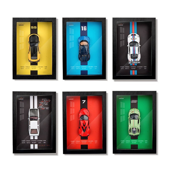 1:32 Alloy Car Model Hanging Painting Decorative Display product image 1
