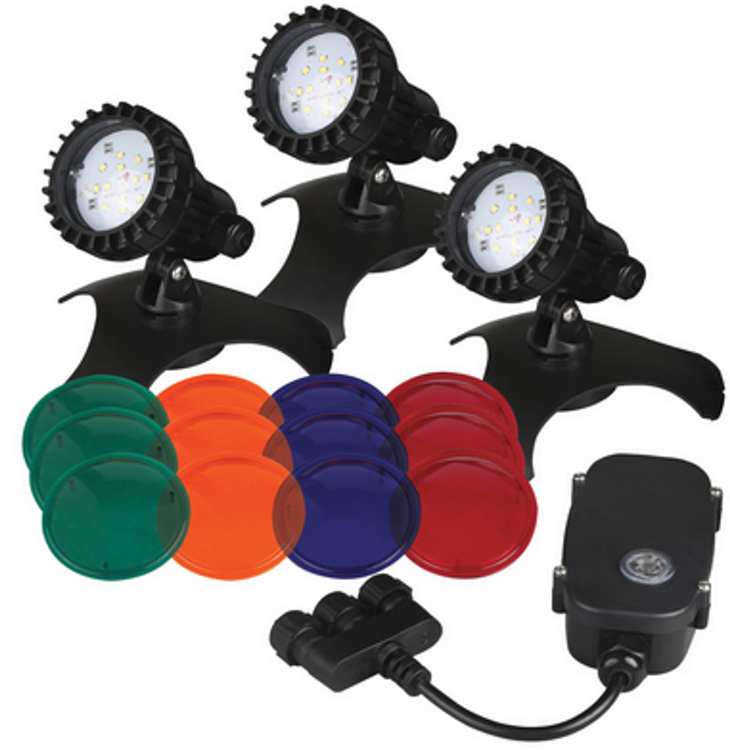 Pondmaster LED Pond Light with Photosensor and Transformer