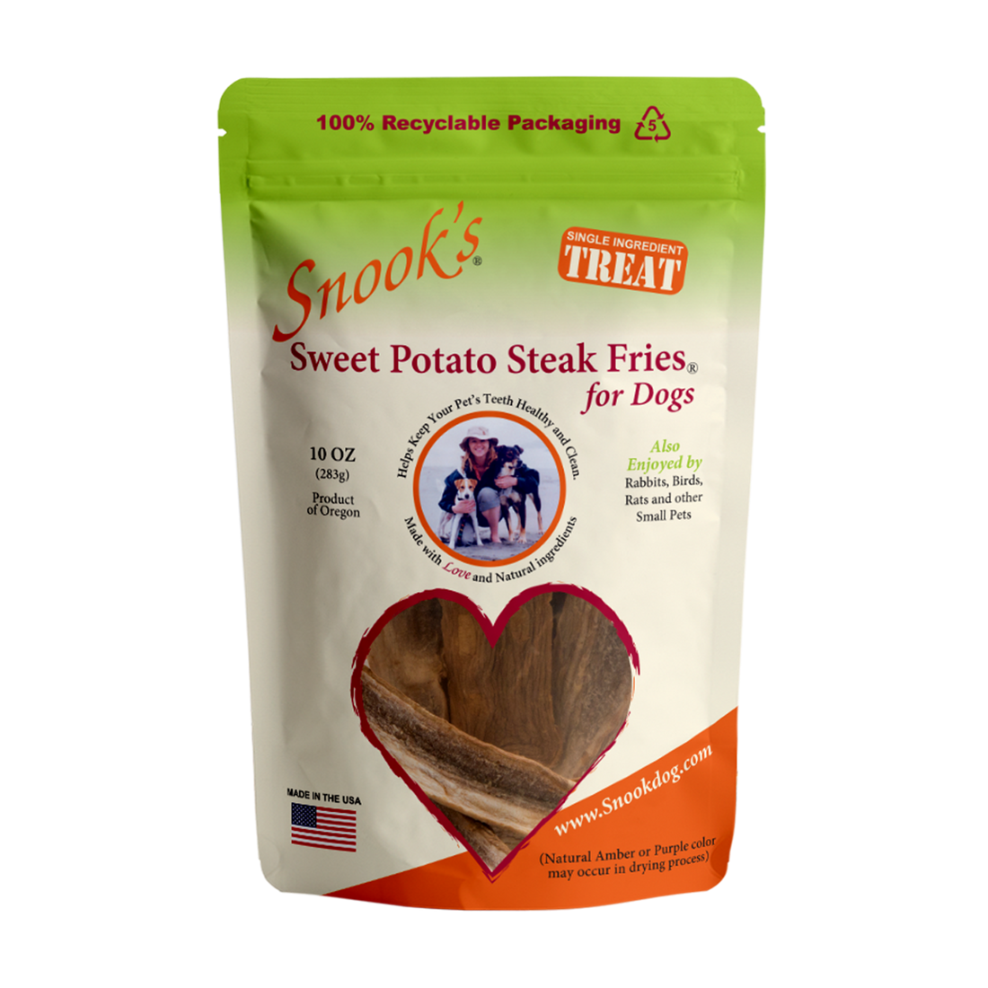 Snook's Sweet Potato Dog Steak Fries