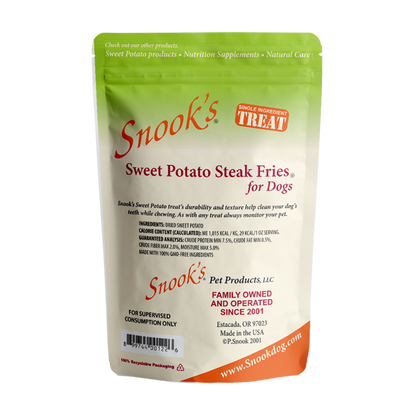 Snook's Sweet Potato Dog Steak Fries
