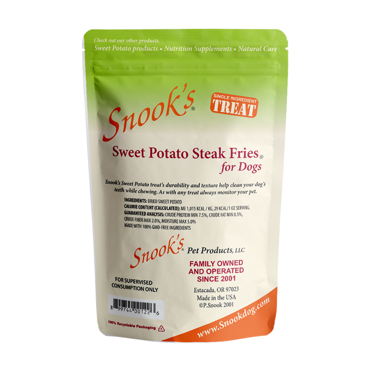 Snook's Sweet Potato Dog Steak Fries