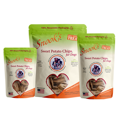 Snook's Sweet Potato Dog Chips