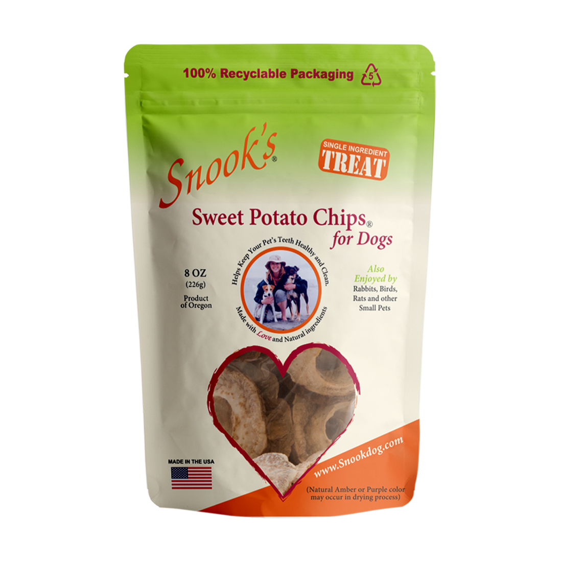 Snook's Sweet Potato Dog Chips