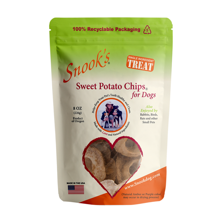 Snook's Sweet Potato Dog Chips