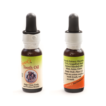 Snook's Tooth Oil for Dogs - 1/2 oz