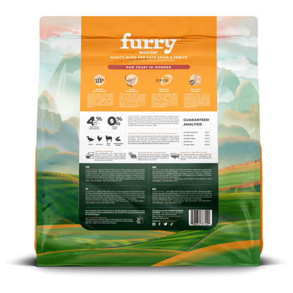 Pet Wonder Grow & Thrive Freeze-Dried Duck & Chicken Cat Food
