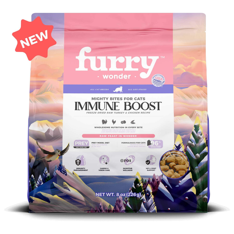 Pet Wonder Immune Boost Freeze-Dried Turkey & Chicken Cat Food
