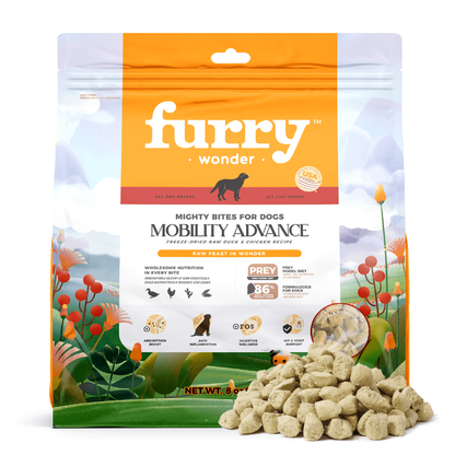 Pet Wonder Mobility Advance Freeze-Dried Duck & Chicken Dog Food