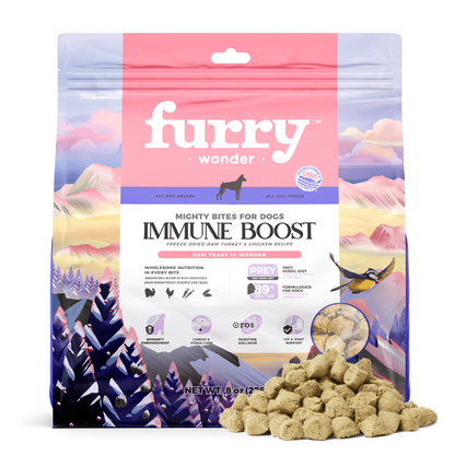 Pet Wonder Immune Boost Freeze-Dried Turkey & Chicken Dog Food 8 oz