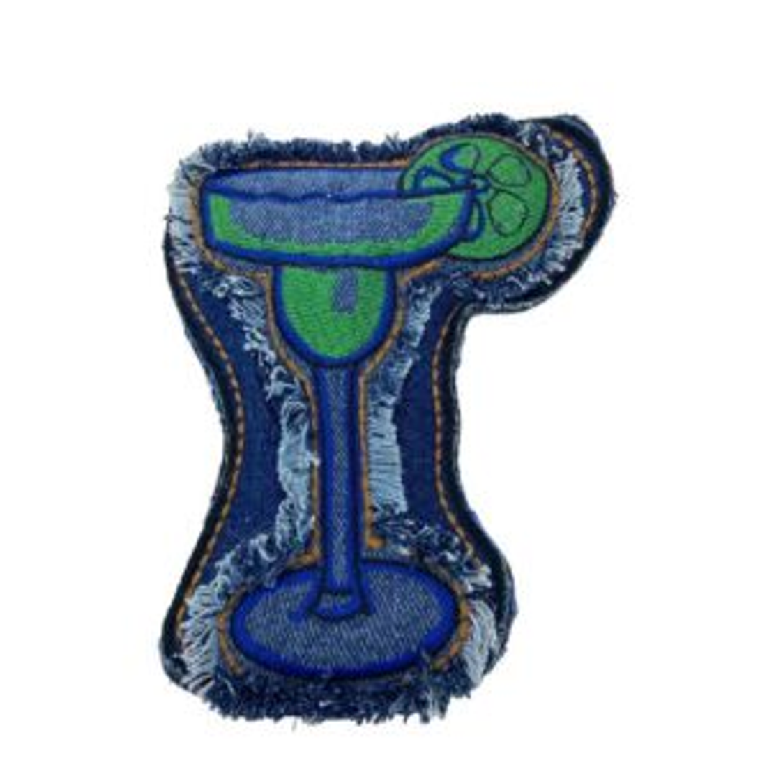 Denim Dog Designs Margarita Crinkle Cocktail Dog Toy