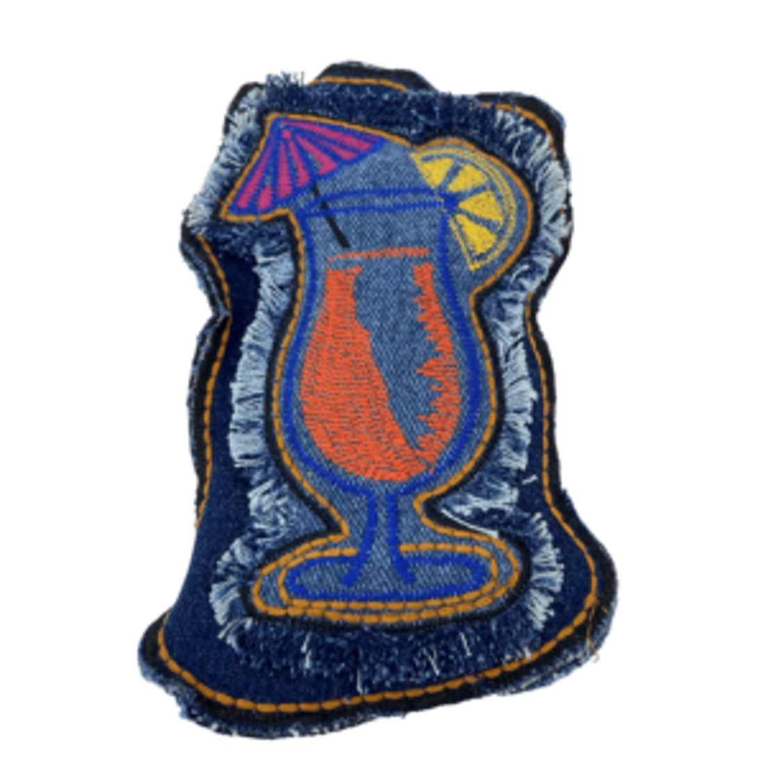 Denim Dog Designs Sangria Crinkle Cocktail Dog Toy