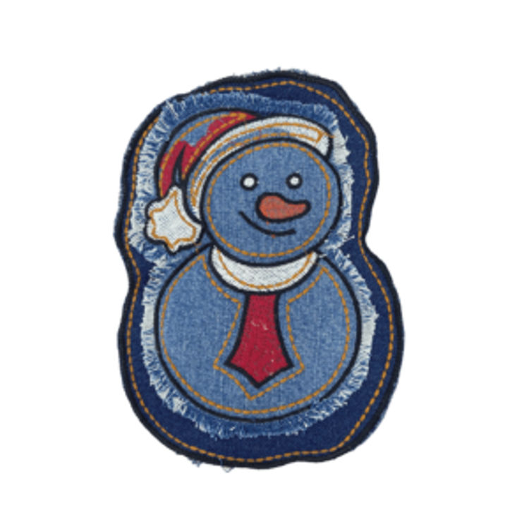 Denim Dog Designs Snowman Dog Toy