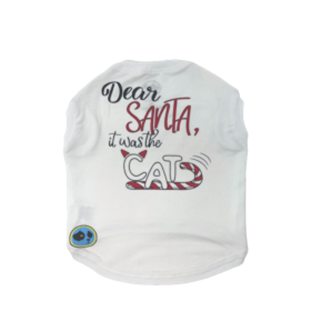 Denim Dog Designs Dear Santa Dog Tee